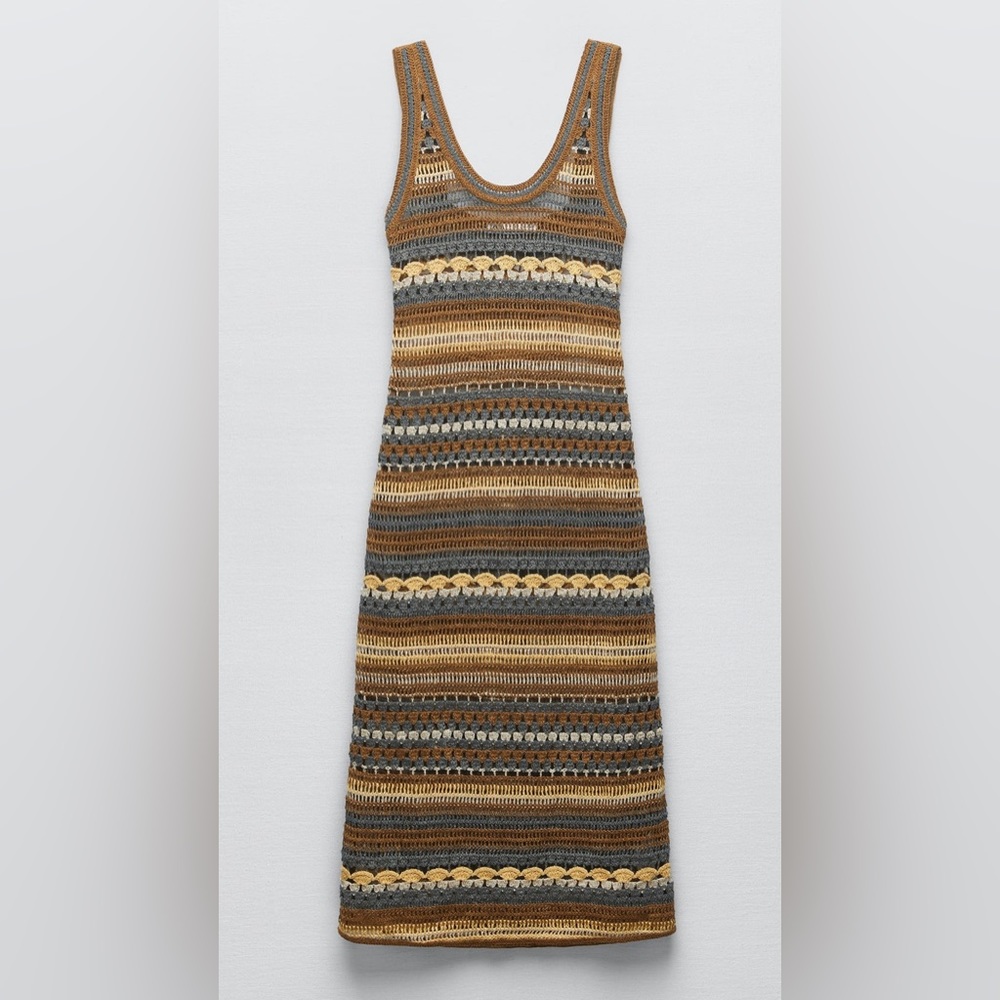 Brand new crochet dress